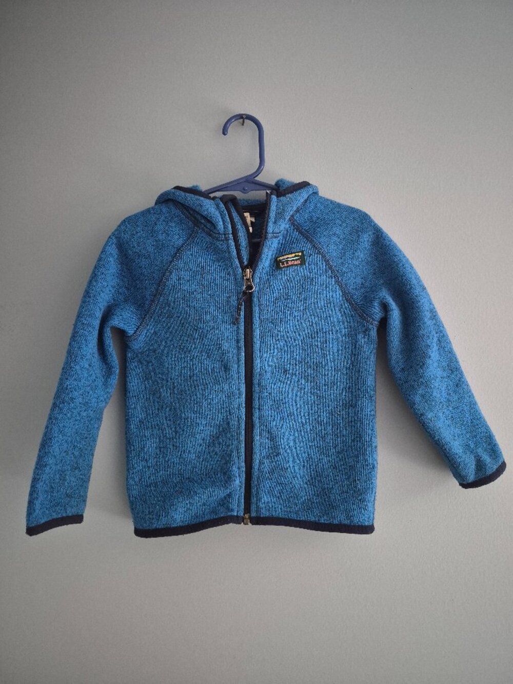 LL Bean Sweater Fleece Full-Zip Jacket